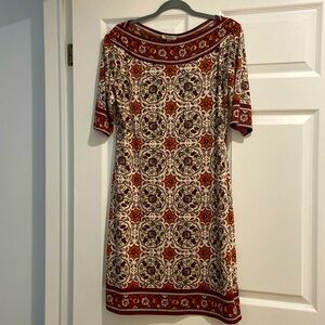 Printed women dress size large